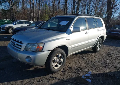 2006 Toyota Highlander z USA, uszkodzony, nr VIN JTEGD21AX60134038